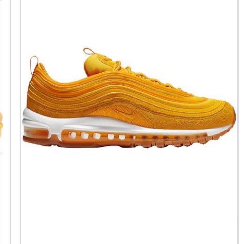Airmax 97 canyon gold 9.5 w 7.5 men